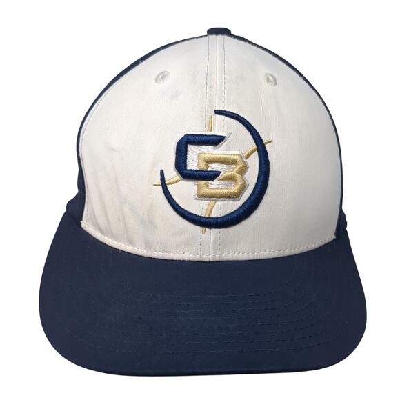 Champro Fitted Baseball Cap Blue One Size C-Fit Lightweight Embroidered - Picture 1 of 9